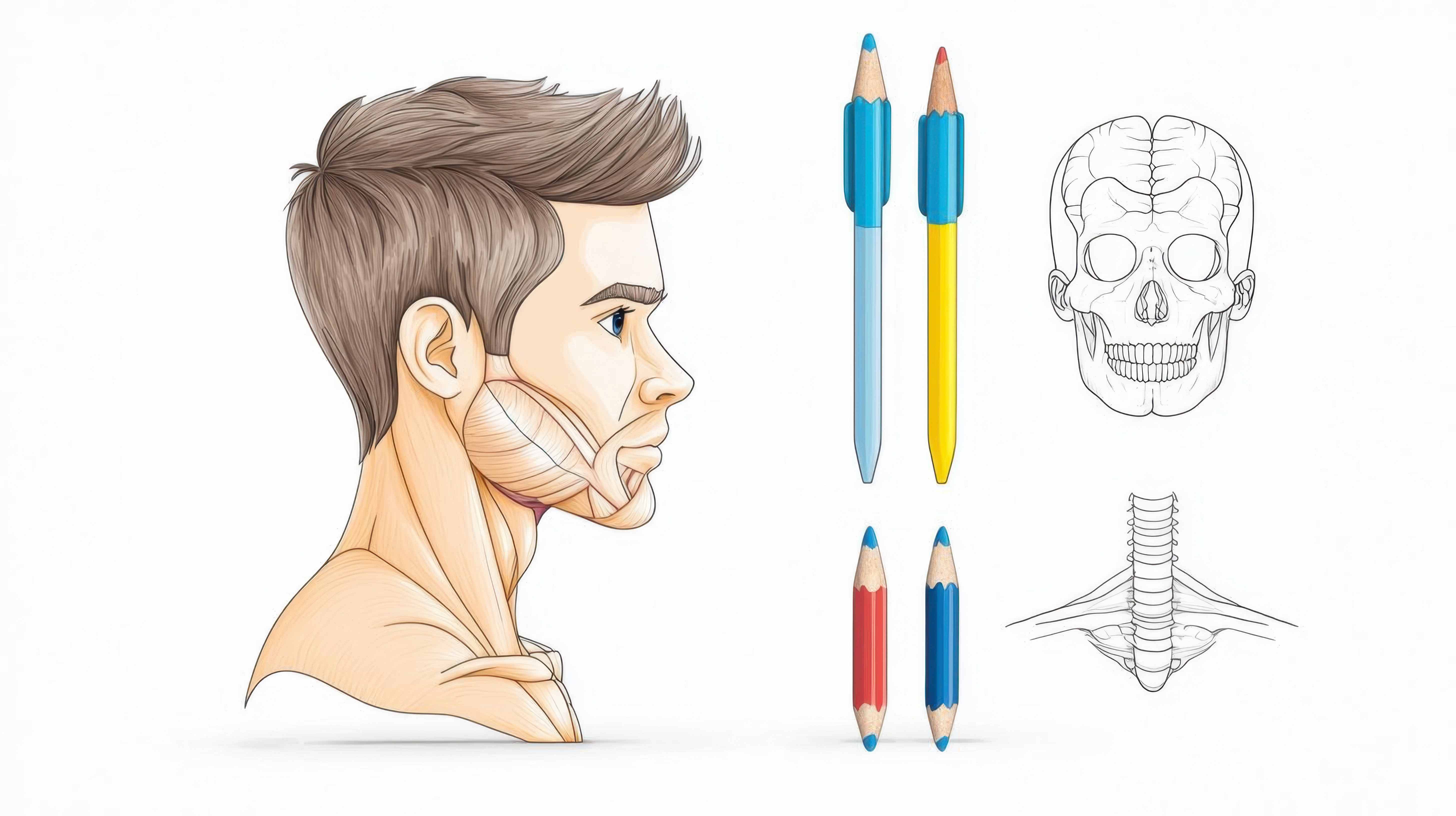 Рот и подбородок: Создание выразительности